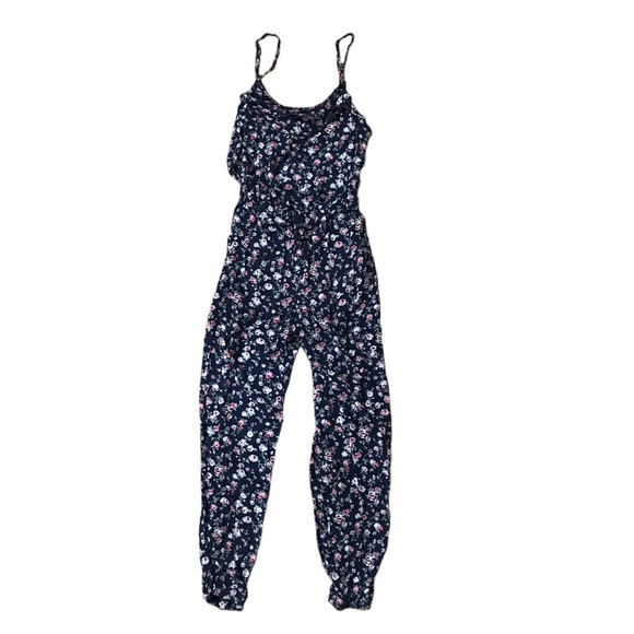 jumpsuit flower print